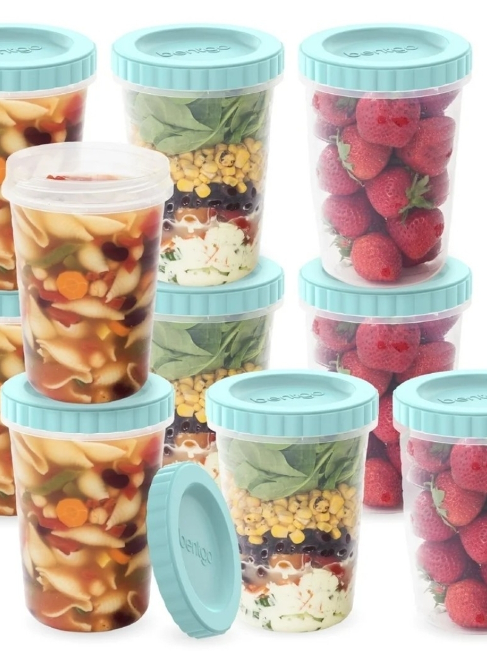 Bentgo Prep Twist Top Container 20Pcs Set